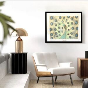 Unframed 16x20 The Courtship Acrylic Painting 2016